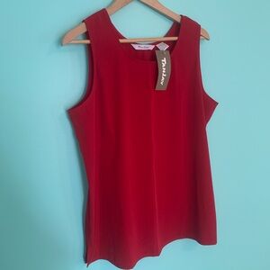 Women’s Tank Top - Tanjay Red Wide Strap